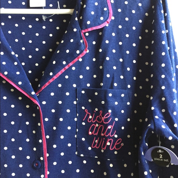 sleep chic Other - Rise and Wine 2 piece pj set